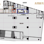 共用部充実　フロイントゥ三田　809オフィス7.3坪 画像13